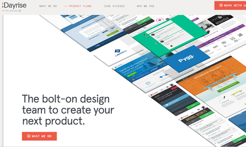 flat web designs